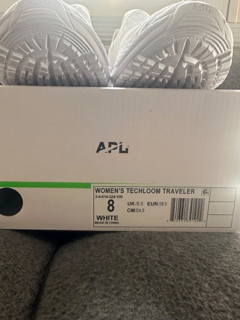 APL Women's TechLoom Traveler in White size 8